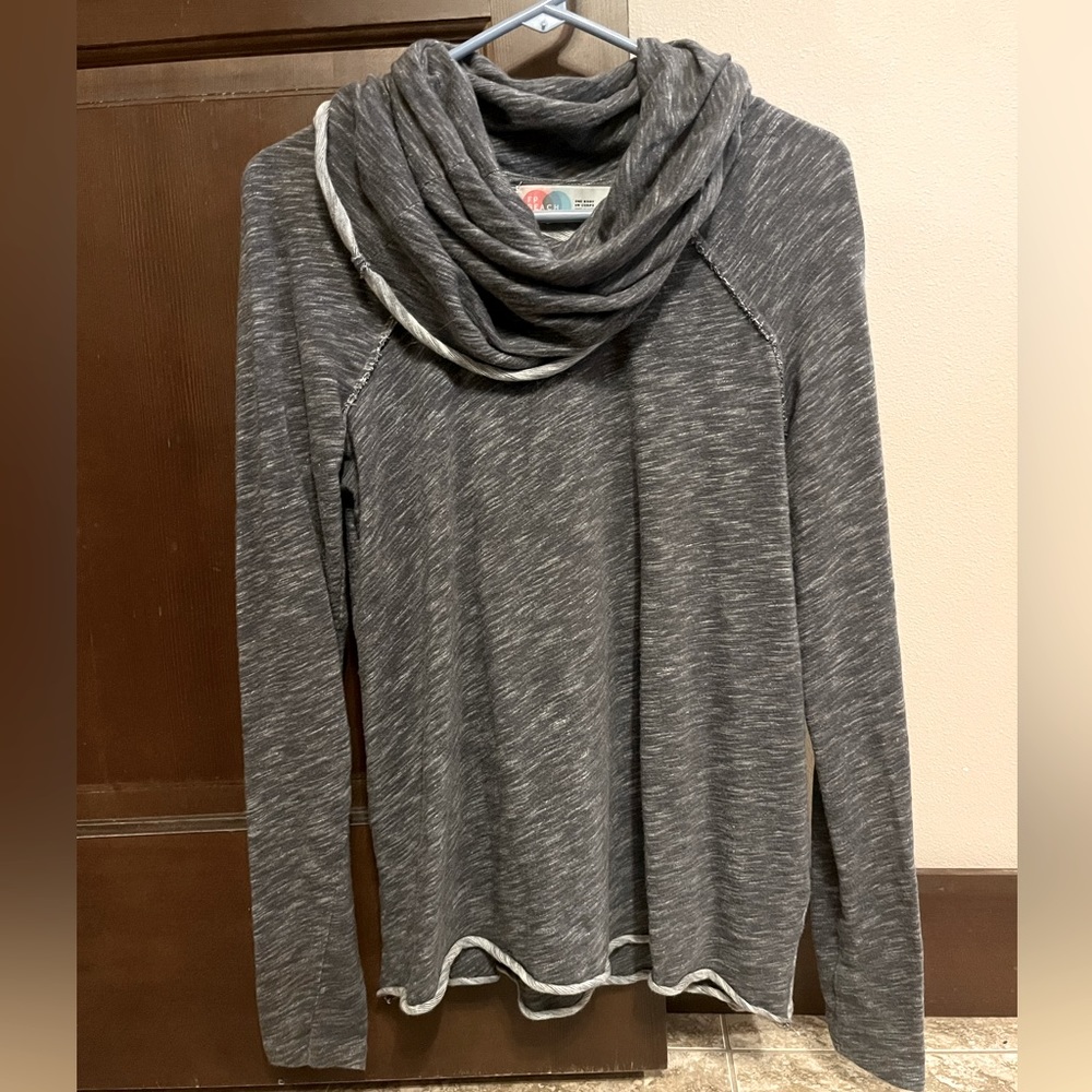 FP Beach Free People One Body Un Corps/Two Tone Gray/Charcoal Heather One Size